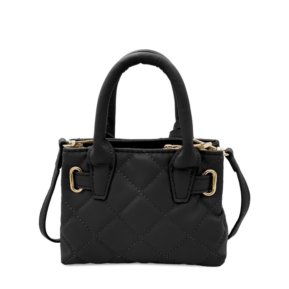 BADGLEY MISCHKA Micro Mini Quilted Top Handle NEW NWT - Picture 3 of 5